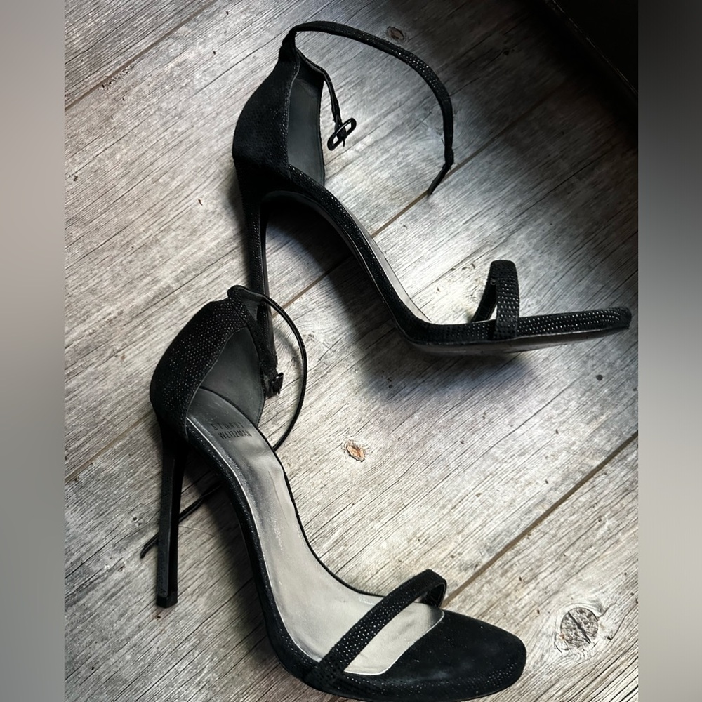 Stuart Weitzman Nudistcurve 100 Strap Sandal 7.5
